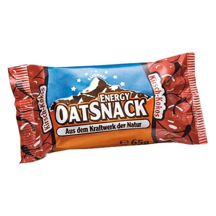 Oatsnack Energy Cireșe și cocos, 65 g n.v. — preț și oferte