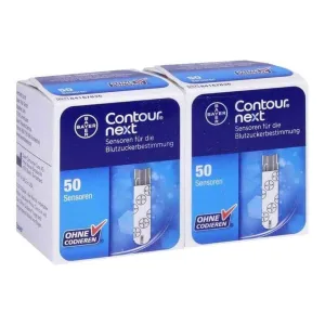 Benzi de testare pentru senzorii Contour next, 2 x 100 de benzi de testare