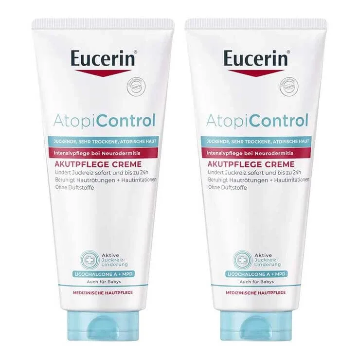 Eucerin Atopicontrol Akut Cremă, 2 x 100 ml cremă — preț și oferte