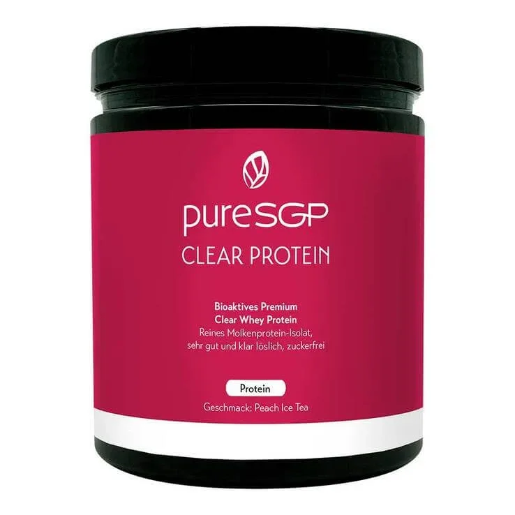 Puresgp Clear Protein Pulbere cu aromă de ceai rece de piersici, 500 g pulbere — preț și oferte