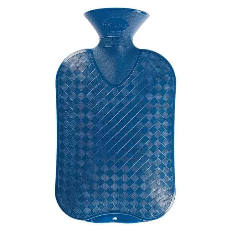 Sticlă cu apă caldă Fashy, netedă, culoare safir, 1 buc., fără precizare — preț și oferte