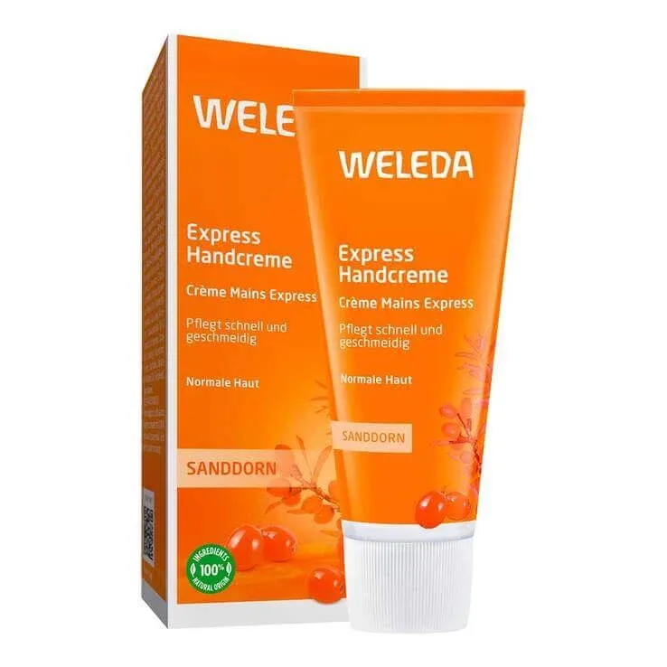 Cremă de mâini Weleda cu cătină, 2x50 ml — preț și oferte