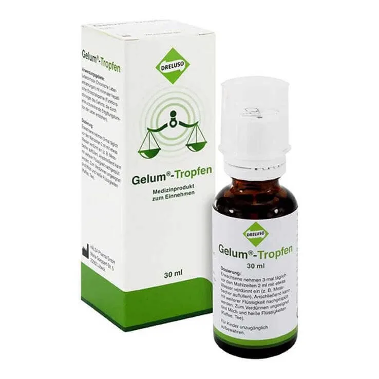 Picături de gelum, 30 ml picături — preț și oferte
