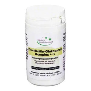 Condroitină, glucozamină + vitamina C și K, 180 de capsule