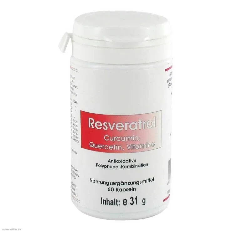 Capsule cu resveratrol, 60 de capsule — preț și oferte