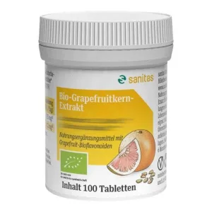 Extract organic din sâmburi de grapefruit, 100 de comprimate