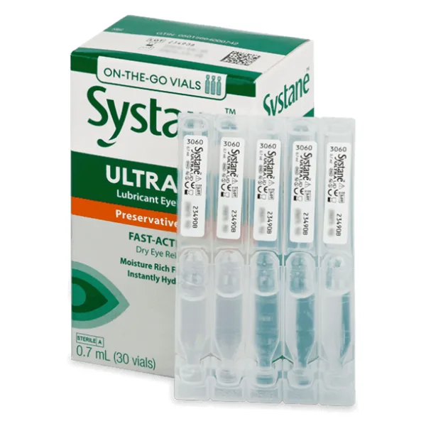 Systane Ultra UD picaturi oftalmice lubrifiante, Alcon | 30 unidoze — preț și oferte