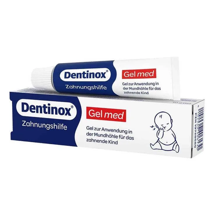 Gel Dentinox cu efect calmant pentru dentiție, 10 g gel — preț și oferte
