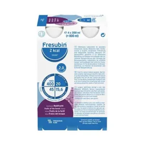 Fresubin Băutură energizantă cu proteine, aromă de căpșuni de pădure, 6X4X200 ml soluție