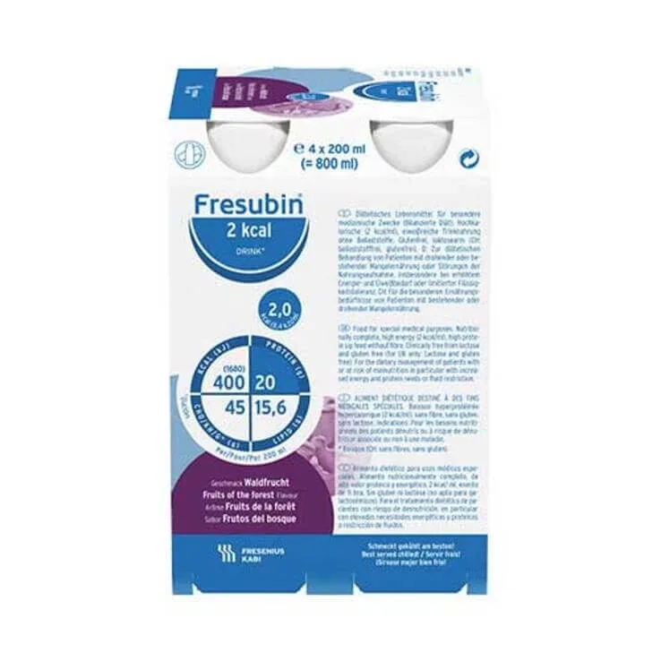 Fresubin Băutură energizantă cu proteine, aromă de căpșuni de pădure, 6X4X200 ml soluție — preț și oferte