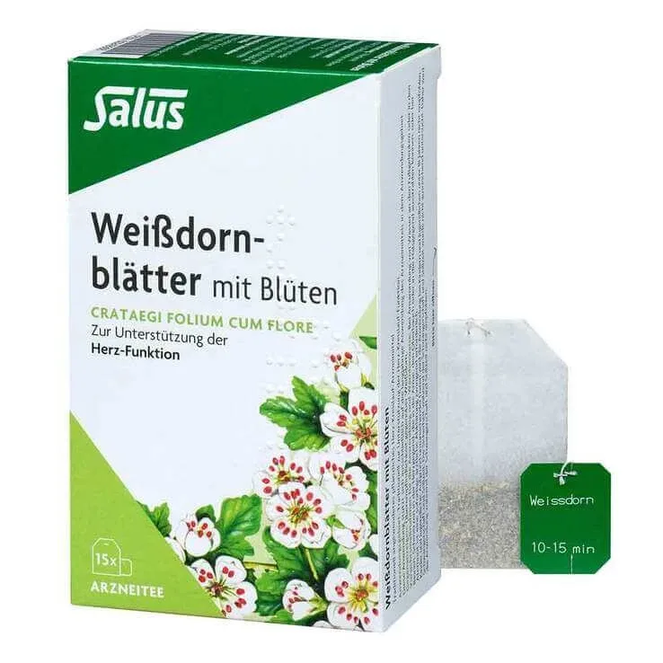 Ceai medicinal Salus din frunze și flori de păducel, 100 g ceai Salus Haus — preț și oferte