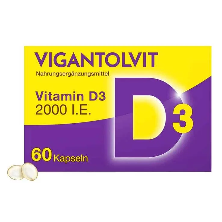 Vigantolvit 2000 UI capsule moi cu vitamina D3, 2 x 120 capsule moi — preț și oferte
