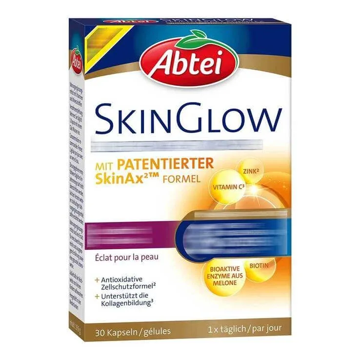 Complexul Abatia Skinglow – Capsule pentru acoperiș, 30 de capsule — preț și oferte