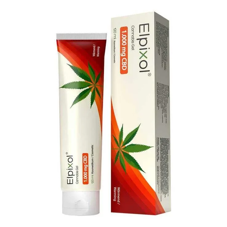 Gel cu canabis 1000 mg, gel termic Elpixol, 120 ml gel — preț și oferte