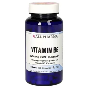 Vitamina B6 50 mg, capsule GPH, 60 de capsule
