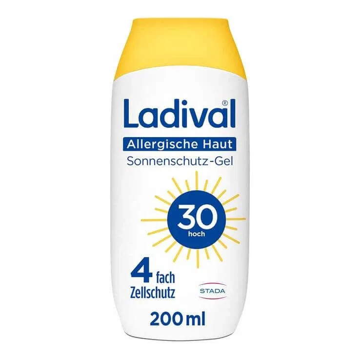 Ladival Gel de protecție solară pentru pielea sensibilă SPF 30, 2x200 ml gel — preț și oferte