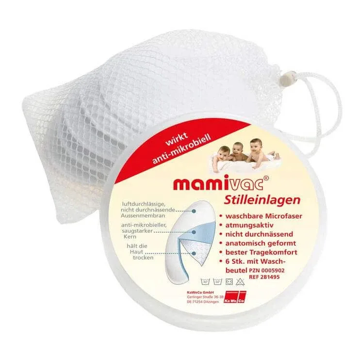 Mamivac Tampoane pentru alăptare din microfibră cu proprietăți antimicrobiene, 2 buc. — preț și oferte