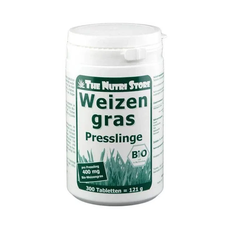 Iarbă de grâu 400 mg, comprimate organice, 300 de comprimate — preț și oferte