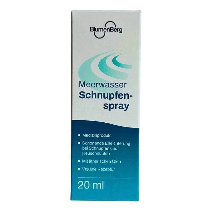 Blumenberg Spray nazal cu apă de mare, spray nazal de 20 ml — preț și oferte