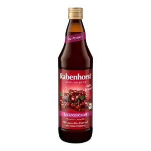 Rabenhorst – Suc natural de vișine ecologic, 700 ml suc