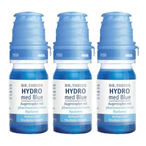 DR. Theiss Hydro med Blue picături oftalmice, 3 x 10 ml picături oftalmice