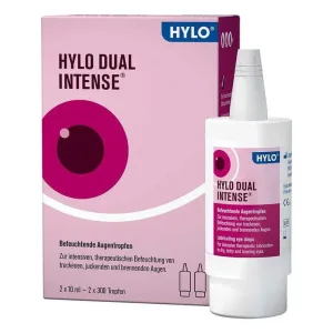 Picături oftalmice Hylo Dual INTENSE®, 2x2x10 ml picături oftalmice