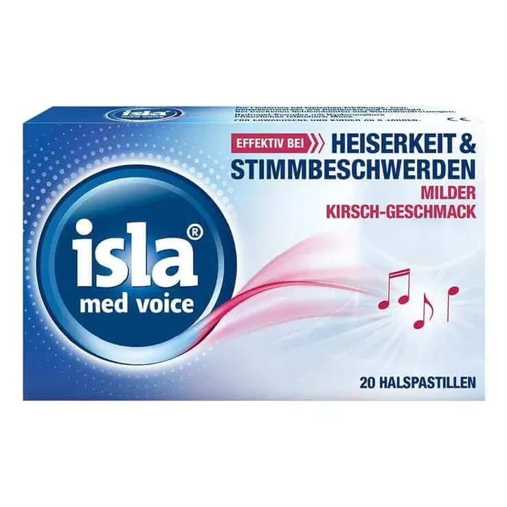 Pastile isla® med voice, 20 de pastile — preț și oferte