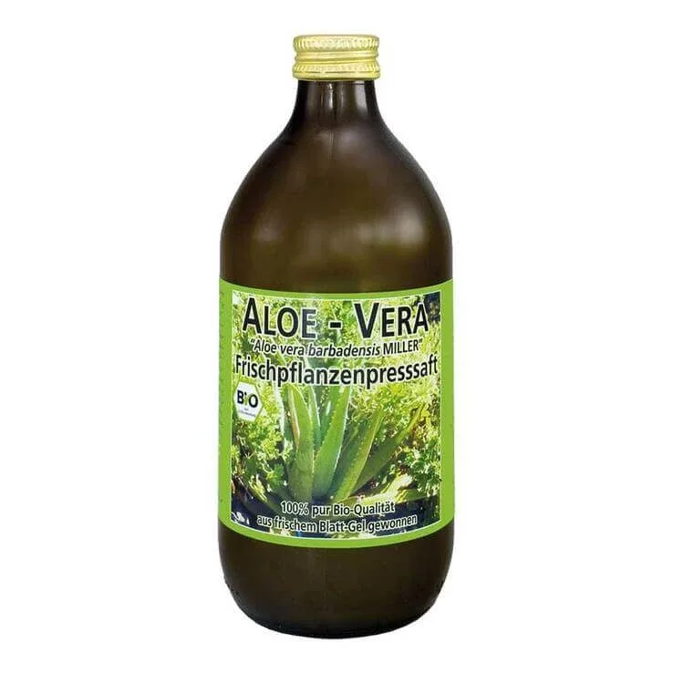 Suc proaspăt din plante de aloe vera ecologic, 500 ml suc — preț și oferte
