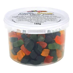 Bomboane cu aromă de fructe și lemn dulce, 150 g