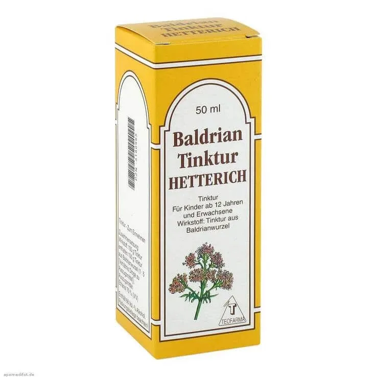 Tinctură de valeriană Hetterich, 100 ml tinctură — preț și oferte