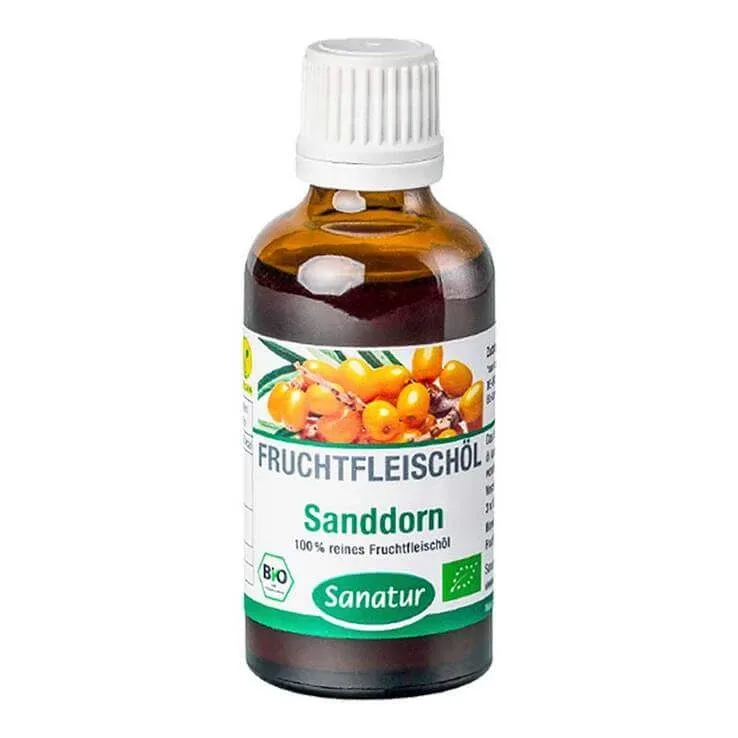 Ulei organic din pulpa de cătină, 50 ml ulei — preț și oferte