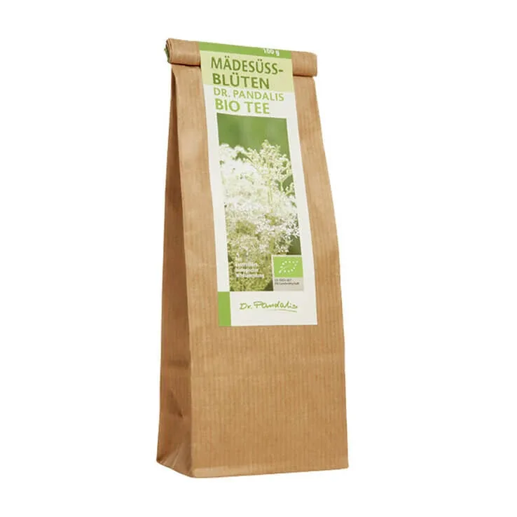 Ceai organic cu flori de ulmariță Dr. Pandalis, 100 g ceai — preț și oferte