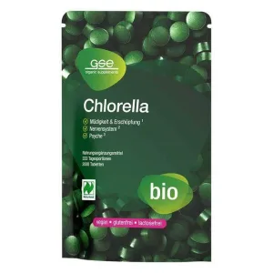 Chlorella 500 mg, comprimate ecologice certificate Naturland, 550 de comprimate