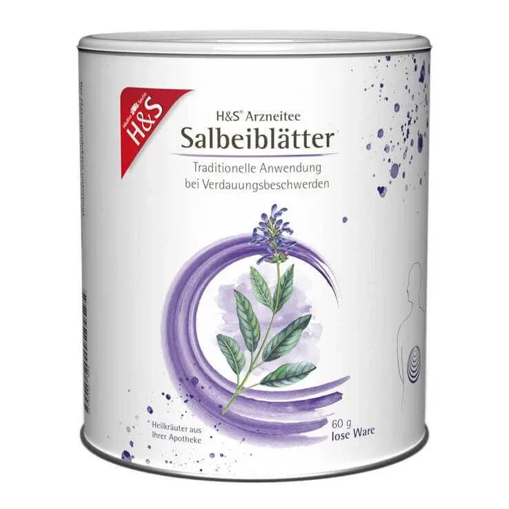 H&S Ceai vrac din frunze de salvie, 60 g ceai — preț și oferte
