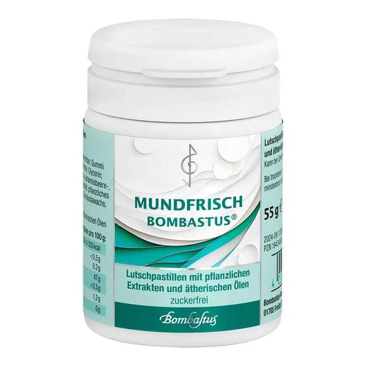 Pastile „Mundfrisch Bombastus” fără zahăr, 55 g pastile — preț și oferte