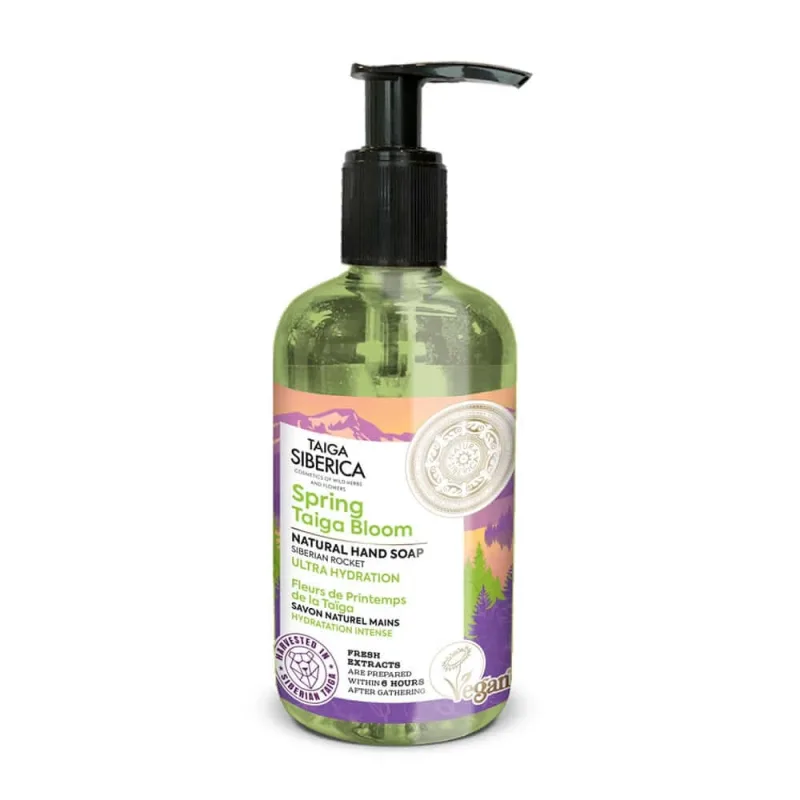 Natura Siberica Taiga Siberica Săpun hidratant pentru răni Spring Taiga Bloom, 300ml — preț și oferte