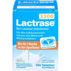 LACTRASE 3.300 FCC Tablete i.clicksp.refillp. 500 buc.