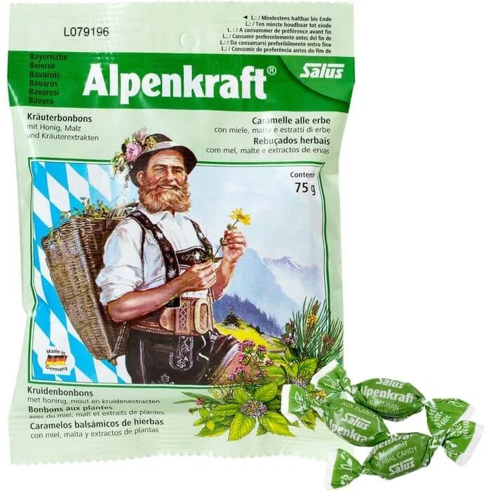 Dulciuri pe bază de plante ALPENKRAFT cu miere + malț Salus 75 g Salus Haus — preț și oferte