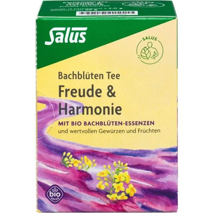 BACHBLÜTEN TEE Joy & Harmony Organic Salus Fbtl. 15 St. Salus Haus — preț și oferte