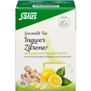 INGWER ZITRONE Ceai Salus Filtru pungi 15 capsule