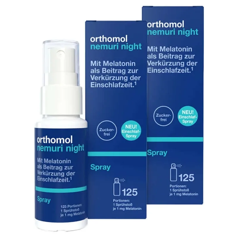 Orthomol Nemuri spray de noapte 2X25 ml — preț și oferte