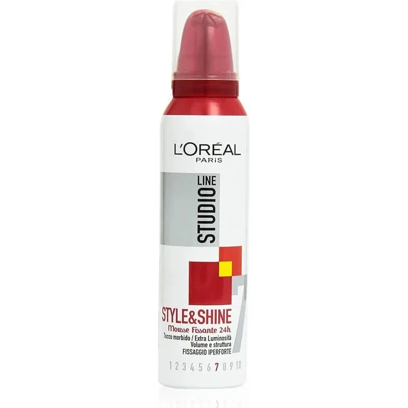 Studio Line Studio Line Style&amp;Shine spumă fixatoare 24h, fixare foarte puternică, 150 ml — preț și oferte