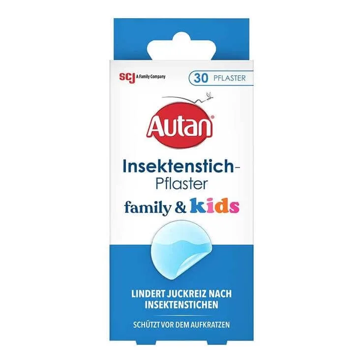 Autan – plasturi pentru înțepături de insecte, 30 de plasturi — preț și oferte