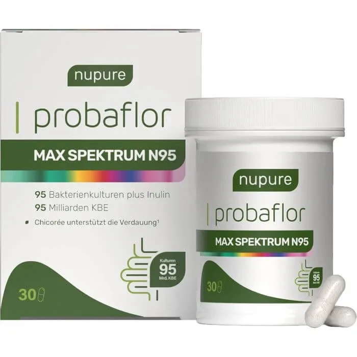 NUPURE probaflor Max Spectrum N95 capsule cu înveliș enteric. 30 buc. — preț și oferte
