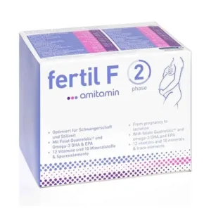 Amitamin Fertil F faza 2 Capsule 120 Capsule