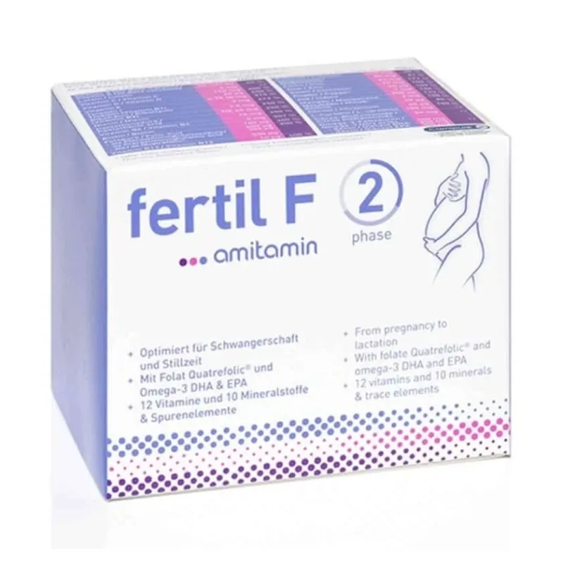 Amitamin Fertil F faza 2 Capsule 120 Capsule — preț și oferte