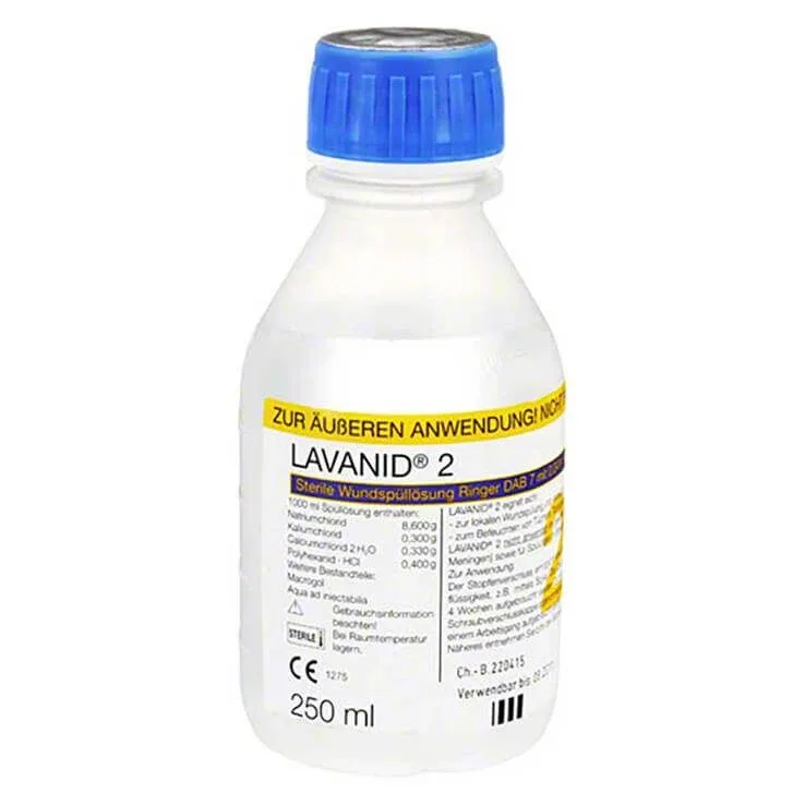 Lavanid 2 – Soluție pentru spălarea rănilor, 250 ml soluție de spălare — preț și oferte