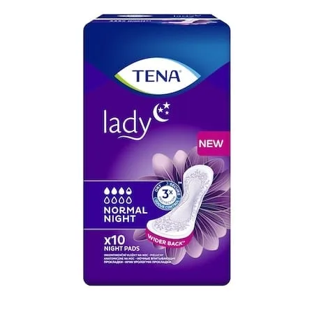 Absorbante pentru incontinenta urinara Tena Lady Normal Night x10 buc — preț și oferte