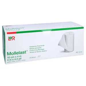 Bandaje Mollelast 10 cmx4 m alb 20 buc