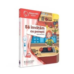 Carte interactiva, Invatam cu Povesti, Raspundel Istetel